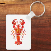 Porte-clés Phomard polygonal rouge (Verso)