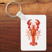 Porte-clés Phomard polygonal rouge (Recto)