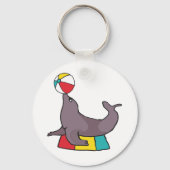 Porte-clés Phoque de cirque (Verso)
