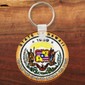 Porte-clés Phoque d'État d'Hawaii (Recto)