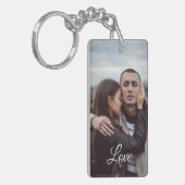 Porte-clés photo and text key chains that can be personalized (Devant gauche)