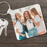 Porte-clés Photo Best Friends BFF<br><div class="desc">Créez un souvenir personnalisé avec ce porte - clé photo personnalisé, parfait pour les meilleurs amis ou un groupe d'amis. Célébrez vos souvenirs d'amitié spéciaux avec vos besties en ajoutant votre photo préférée, ou utilisez deux images différentes pour chaque côté. Vous pouvez la customiser avec n’importe quelle photo, qu’il s’agisse...</div>