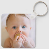 Porte-clés Photo Best Papa Jamais Audacieux Moderne Typograph (Dos)