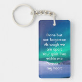 Porte-clés Photo commémorative aurora Borealis (Devant)