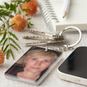 Porte-clés Photo commémorative Ceux que nous aimons 