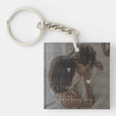 Porte-clés Photo Couple romantique de la Saint-Valentin (Devant)