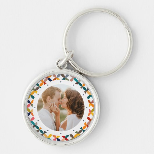 Porte-clés Photo Custom Colorful Personalized (Devant)