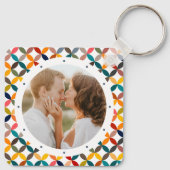 Porte-clés Photo Custom Colorful Personalized (Dos)