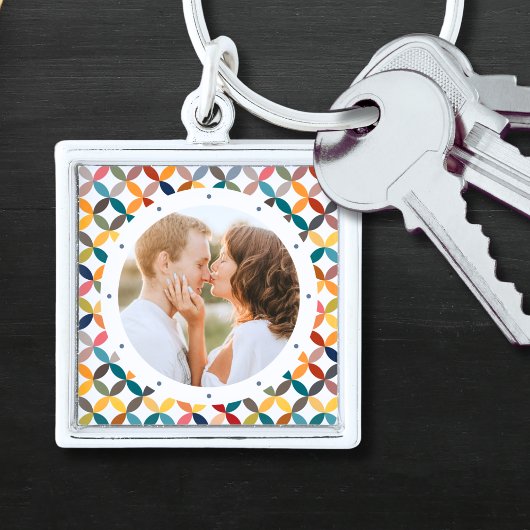 Porte-clés Photo Custom Colorful Personalized