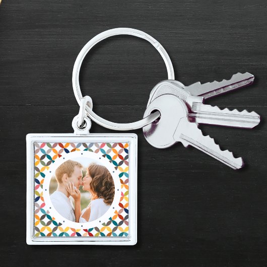 Porte-clés Photo Custom Colorful Personalized
