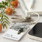Porte-clés Photo de berger allemand (Devant droit)