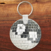 Porte-clés photo de boule disco (Recto)