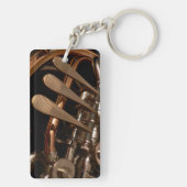 Porte-clés Photo de cor de harmonie (Dos)