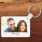 Porte-clés Photo de couple (Recto)