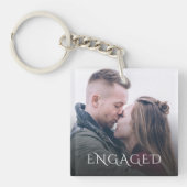Porte-clés Photo de couple fiancé (Devant)