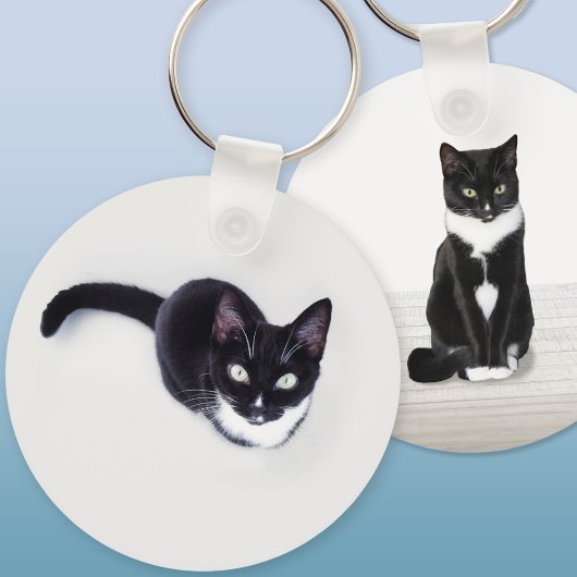 Porte-clés Photo de deux chats