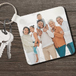 Porte-clés Photo de famille de conservation personnalisée<br><div class="desc">Créez un souvenir personnalisé avec ce porte - clé photo recto-verso personnalisé, parfait pour présenter des souvenirs de famille étendus ou même une réunion de famille ! Avec de l'espace pour deux photos, c'est une excellente façon de présenter vos moments de famille préférés. Qu'il s'agisse d'un montage pour des photos...</div>