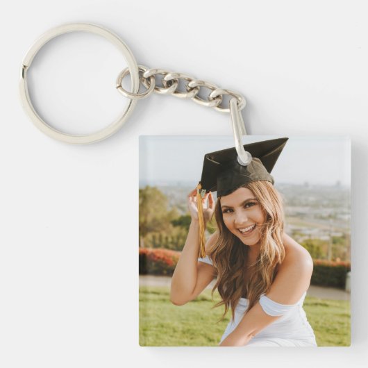 Porte-clés Photo de fin d'études (Devant)