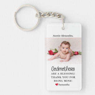 Porte-clés Photo de Godmother Merci