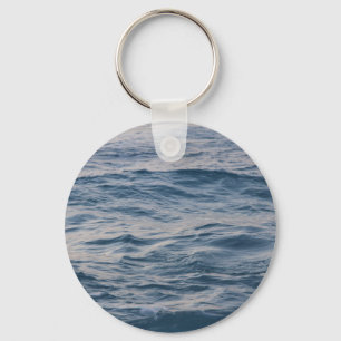 Porte-clés Photo de gros plan de rides sur l'eau de mer