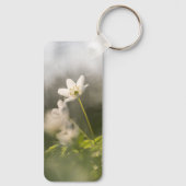 Porte-clés Photo de la nature des fleurs (Verso)