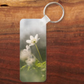 Porte-clés Photo de la nature des fleurs (Verso)