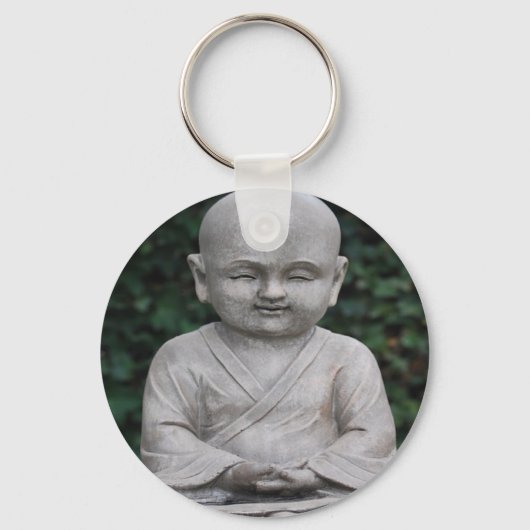 Porte-clés Photo de la statue du Bouddah méditant (Recto)