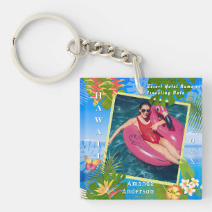 Porte-clés Photo de mer Tropical Paradise