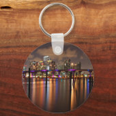 Porte-clés Photo de nuit de Miami - Porte - clé (Recto)