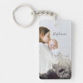 Porte-clés Photo de première année personnalisée mère Éclaira (Devant)