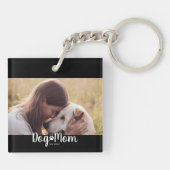 Porte-clés Photo de script de maman de chien établi (Dos)
