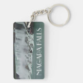 Porte-clés Photo de voyage de Niagara Falls (Dos)