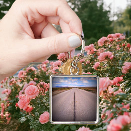Porte-clés Photo de voyage en été