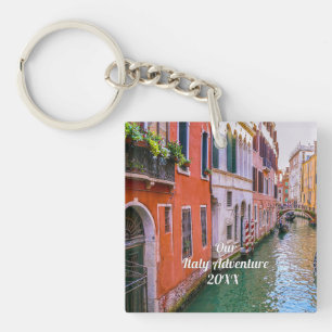 Porte-clés Photo de voyage sur mesure en famille en Italie