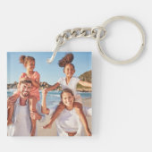 Porte-clés Photo Deux Photo Double Face Photo (Dos)