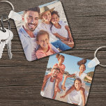 Porte-clés Photo Deux Photo Double Face Photo<br><div class="desc">Créez votre propre garde photo de famille personnalisée avec ce porte - clé double face personnalisé, avec espace pour deux photos. Bien qu'il soit conçu pour les photos de famille, vous pouvez facilement les échanger contre des photos d'amis, d'animaux de compagnie ou des souvenirs spéciaux comme des vacances. Ce porte...</div>