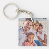 Porte-clés Photo Deux Photo Double Face Photo (Devant)