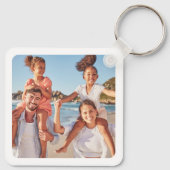 Porte-clés Photo Deux Photo Double Face Photo (Dos)