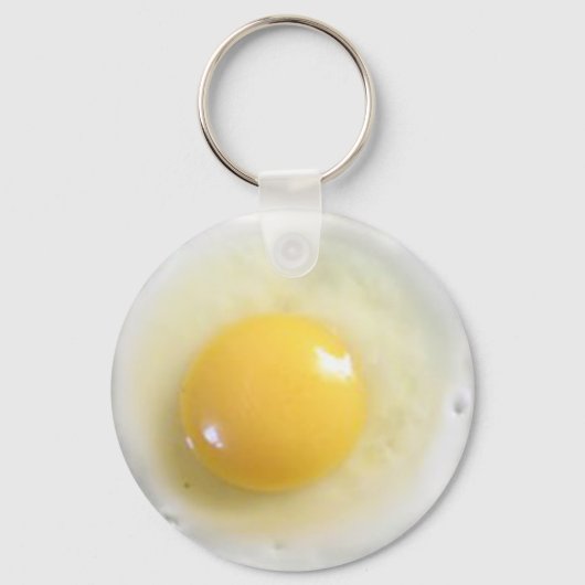 Porte-clés photo d'oeuf frit (Recto)