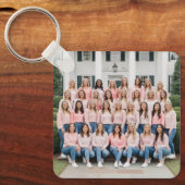 Porte-clés Photo double face personnalisée (Recto)