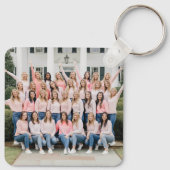 Porte-clés Photo double face personnalisée (Dos)