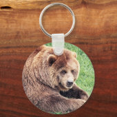 Porte-clés Photo d'ours Brown (Verso)