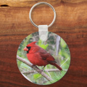 Porte-clés Photo du Cardinal du Nord (Recto)
