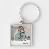 Porte-clés Photo et nom personnalisés Porte - clé, Cadeau pou (Devant)