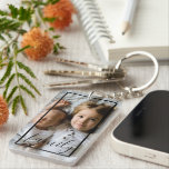 Porte-clés Photo et texte personnalisés<br><div class="desc">Faites un porte - clé photo personnalisé de Ricaso - ajoutez vos propres photos et texte - cadeaux photo</div>