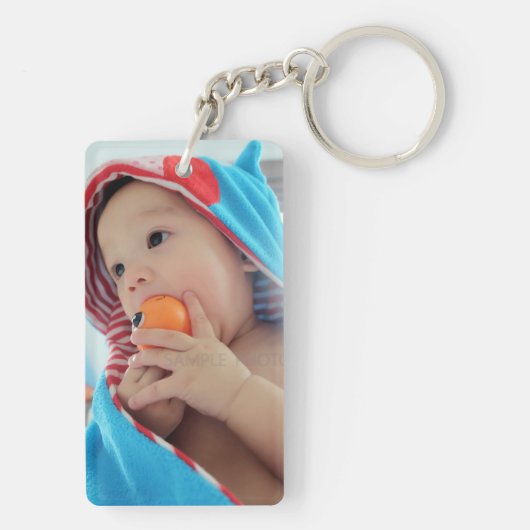 Porte-clés Photo faite sur commande (Dos)