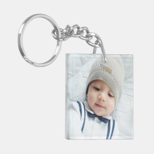 Porte-clés Photo faite sur commande (Devant gauche)