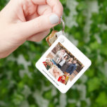 Porte-clés Photo Famille Moderne Aquarelle Pine Cône Vert<br><div class="desc">C'Est La Saison D'Être Jolly | Aquarelle Verdure Pine Cône Élégant et minimaliste 4 Famille Collage photo Porte - clé double face. Tous les textes sont pré-arrangés pour que vous personnalisiez facilement et rapidement avec vos propres détails. Souhaitez-vous à tous de bonnes vacances !</div>