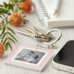 Porte-clés Photo Famille Moderne Pastel Rose Simple Cadeau<br><div class="desc">Photo Famille Moderne Pastel Rose Simple Cadeau</div>