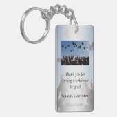 Porte-clés Photo Graduation Merci Favor Cadeau (Devant gauche)